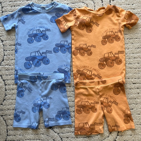 H&M Other - H&M Monster Truck Short Pajama Bundle